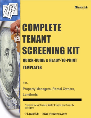 Tenant Screening Kit